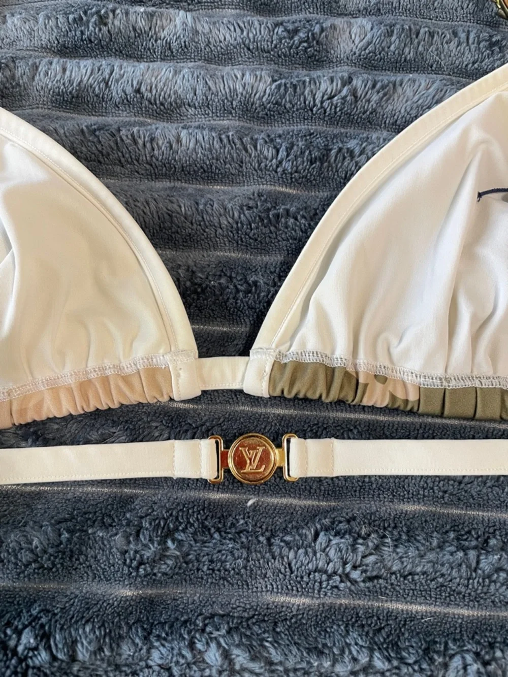 Authentic NWT Louis Vuitton Gradient Monogram Triangle Bikini Set Sz 40 US 8 - Picture 12 of 13